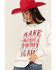 Image #2 - Blended Women's Make America Cowboy Again Graphic Sweatshirt, White, hi-res