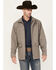 Image #1 - Cinch Men's Wool Solid Snap Jacket, Grey, hi-res