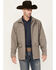 Image #1 - Cinch Men's Wool Solid Snap Jacket , Grey, hi-res