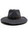 Image #1 - Nikki Beach Women's Rogue Felt Western Fashion Hat, Grey, hi-res
