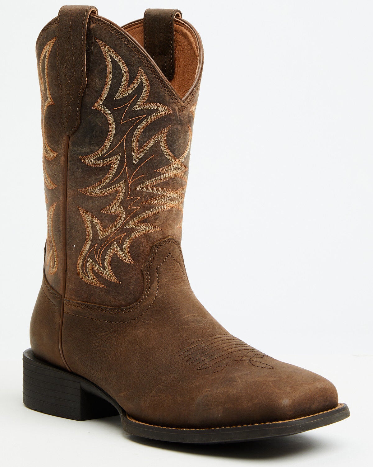 Image #1 - Cody James Men's Oath Performance Western Boots - Broad Square Toe, Brown, hi-res