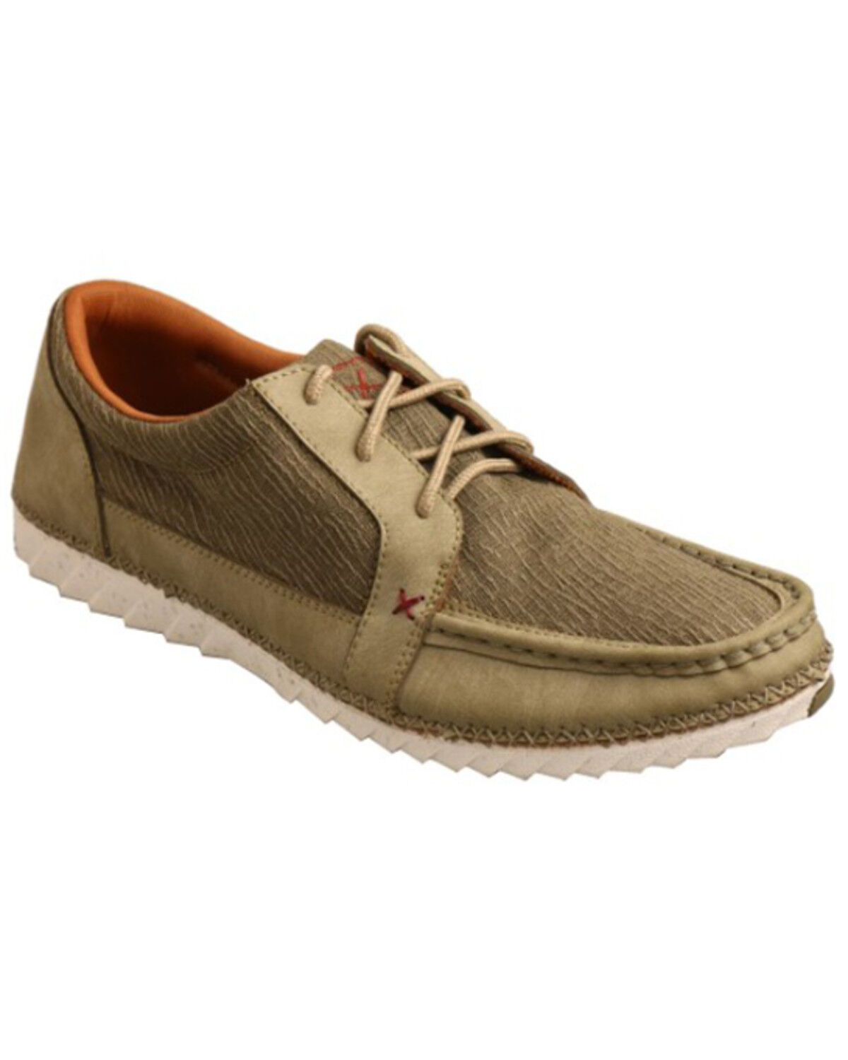 Image #1 - Twisted X Men's Zero-X Casual Shoes - Moc Toe, Green, hi-res