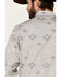 Image #5 - Tin Haul Men's Gray Southwestern Textured Print Long Sleeve Snap Western Shirt, Grey, hi-res