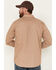 Image #4 - Cody James Men's FR Printed Logo Long Sleeve Midweight Pearl Snap Work Shirt, Rust Copper, hi-res