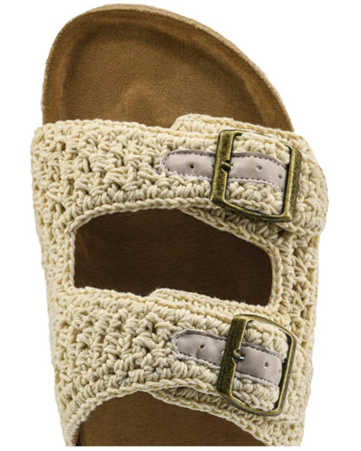 Image #4 - Hey Girl by Corkys Women's No Filter Platform Sandals, Natural, hi-res