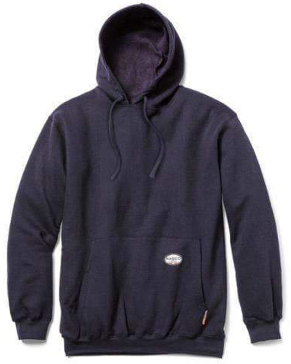 Image #1 - Rasco Men's FR Hooded Work Sweatshirt, Navy, hi-res