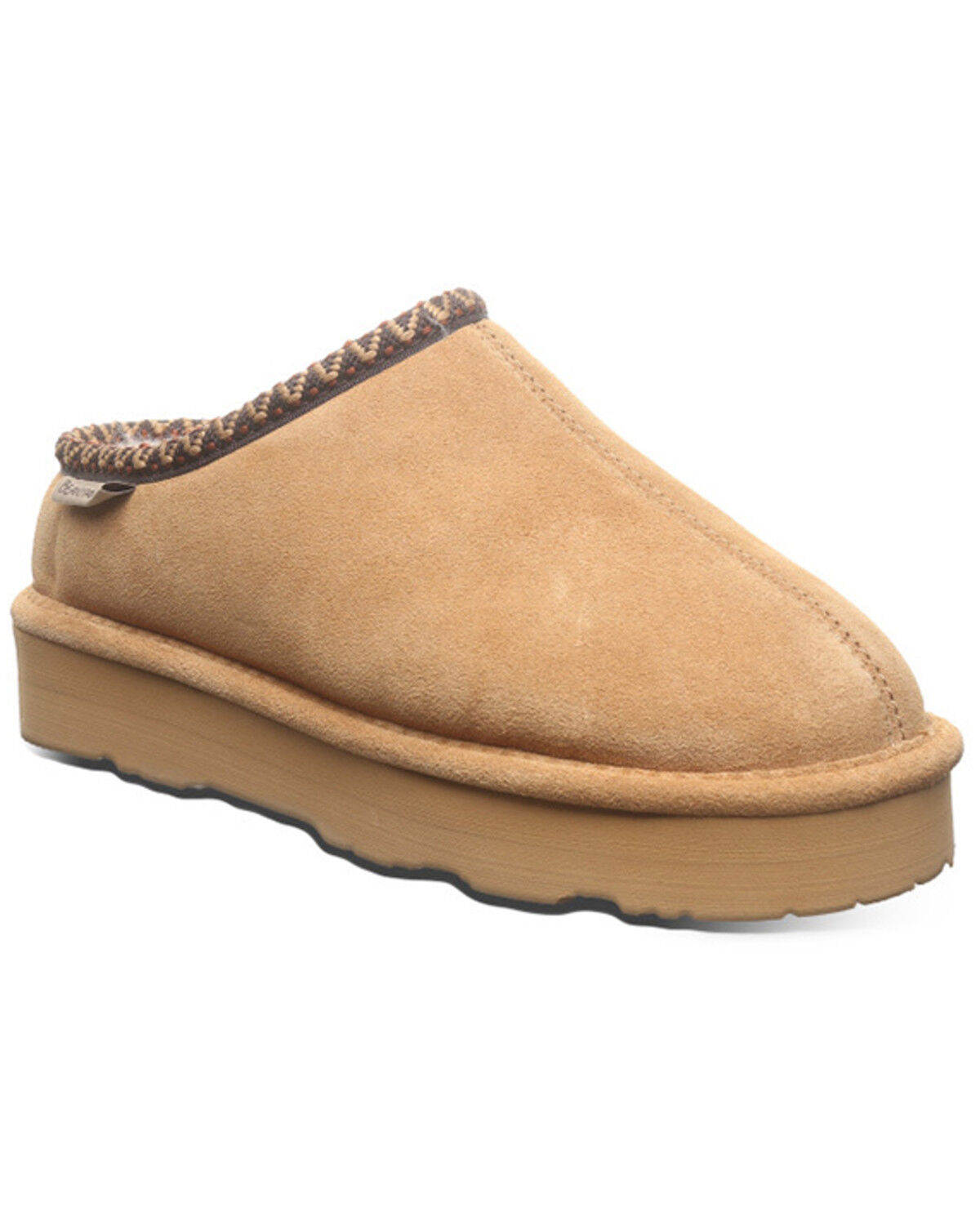 Image #1 - Bearpaw Women's Martis Platform Slippers, Tan, hi-res