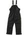 Image #1 - Dickies Men's Duck Insulated Bib Overalls, Black, hi-res