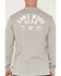 Image #4 - Hawx Men's Standard Graphic Long Sleeve Work T-Shirt, Light Grey, hi-res