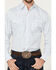 Image #3 - Ely Walker Men's Paisley Print Long Sleeve Snap Western Shirt, Light Blue, hi-res
