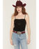 Image #1 - Idyllwind Women's Westerly Drive Tooled Belt, Red, hi-res