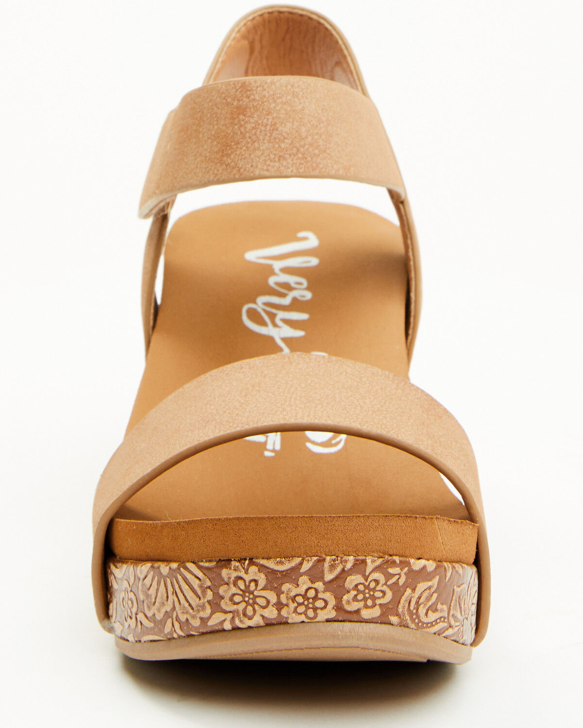 Image #4 - Very G Women's Devon 2 Platform Sandals, Tan, hi-res