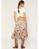 Image #5 - Shyanne Women's Anderson Floral Print Tiered Midi Skirt, Cream, hi-res