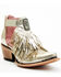 Junk Gypsy by Lane Lane Women's Kiss Me At Midnight Fashion Booties - Snip Toe, Silver, hi-res