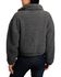 Stetson Women's Charcoal Fuzzy Fleece Jacket , Charcoal, hi-res