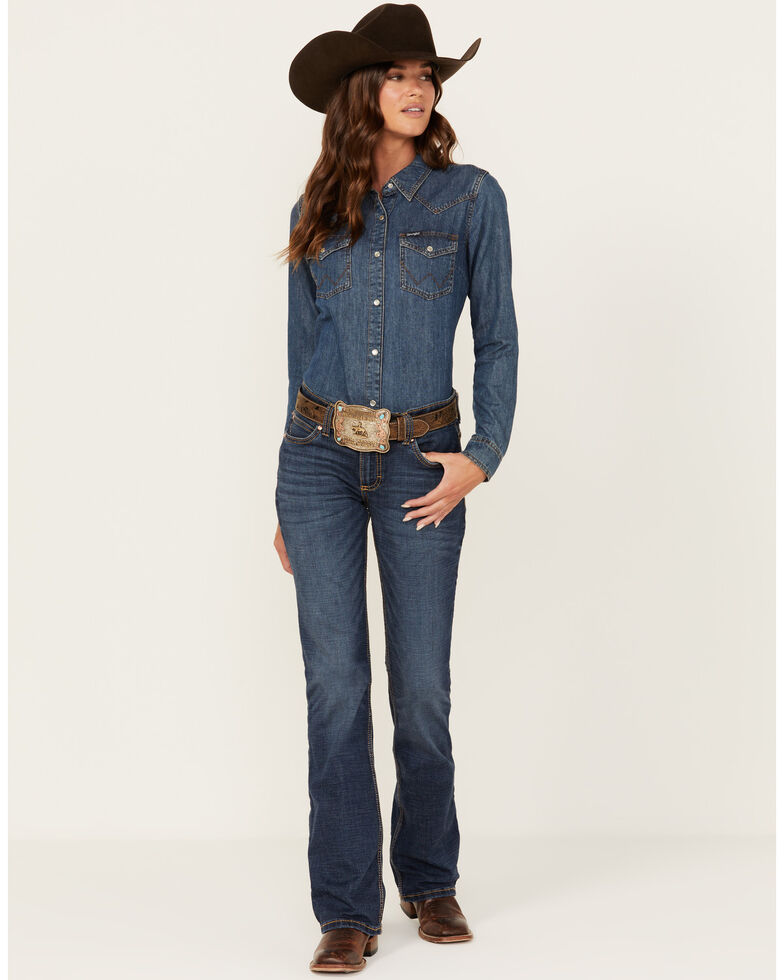 wrangler women's work jeans