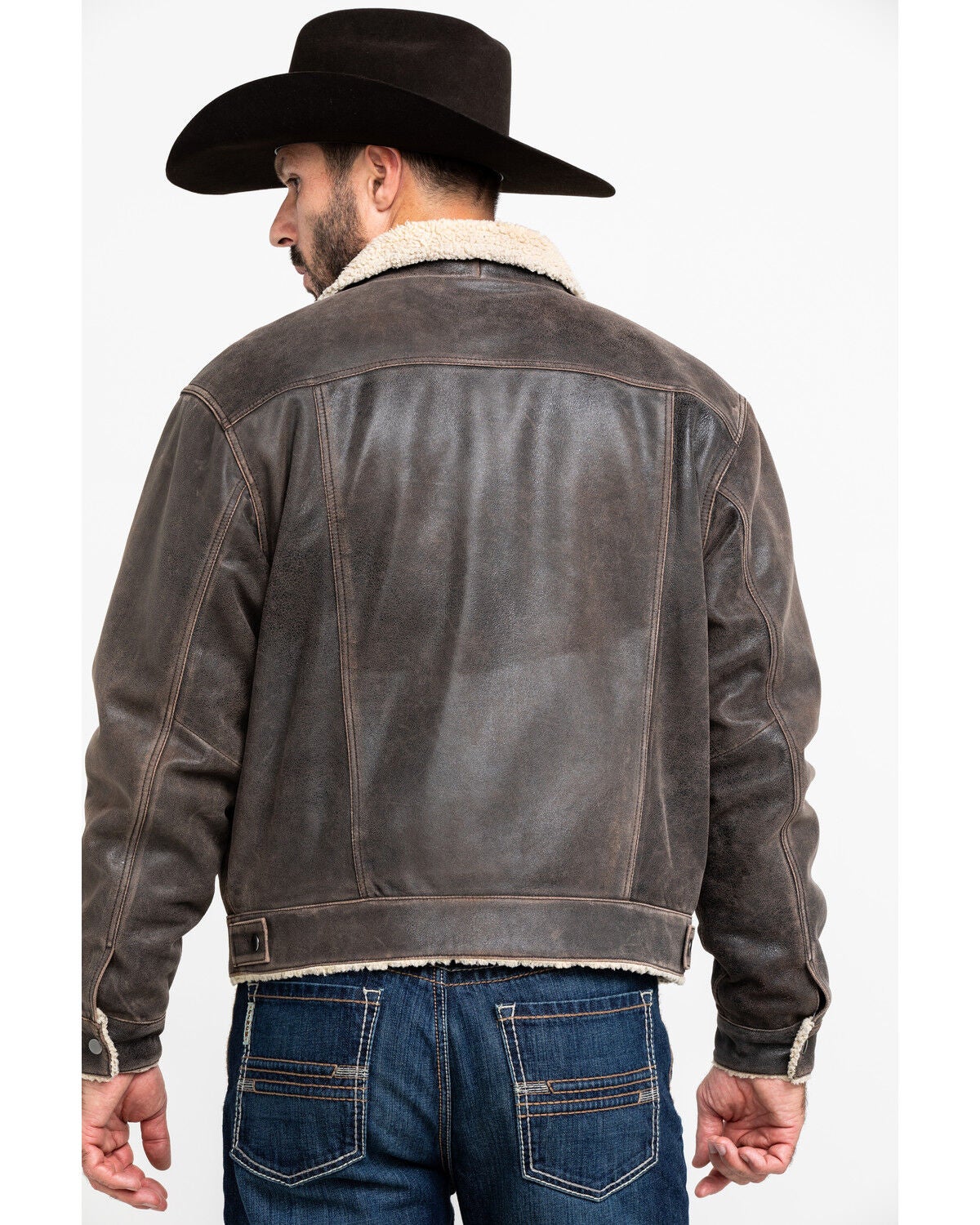 cowboy sherpa jacket