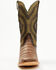 Image #4 - Tanner Mark Men's Exotic Caiman Tall Western Boots - Broad Square Toe, Brown, hi-res