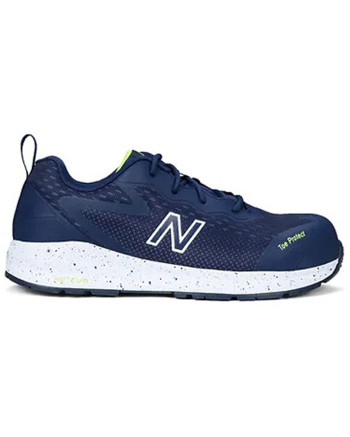 Image #2 - New Balance Men's Logic Lace-Up Work Shoes - Composite Toe, Navy, hi-res
