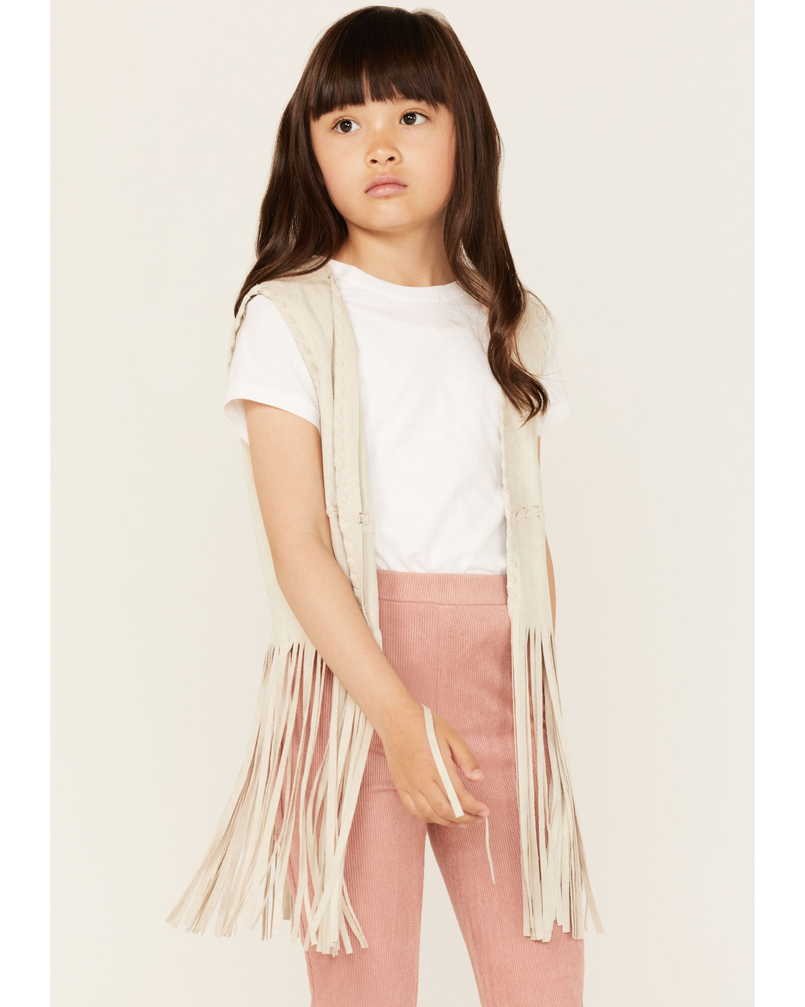 Kids fringe vest hotsell
