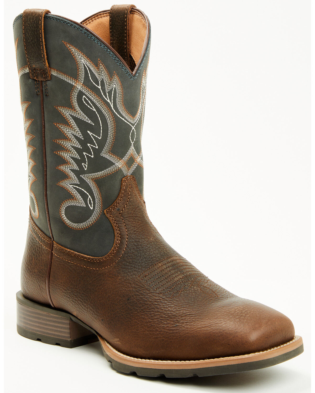 Image #1 - Cody James Men's Ranger Performance Western Boots - Broad Square Toe, Blue, hi-res