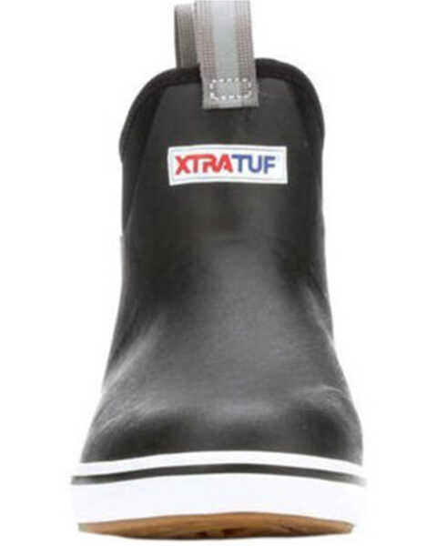 Image #4 - Xtratuf Men's 6" Ankle Deck Boots - Round Toe , Black, hi-res