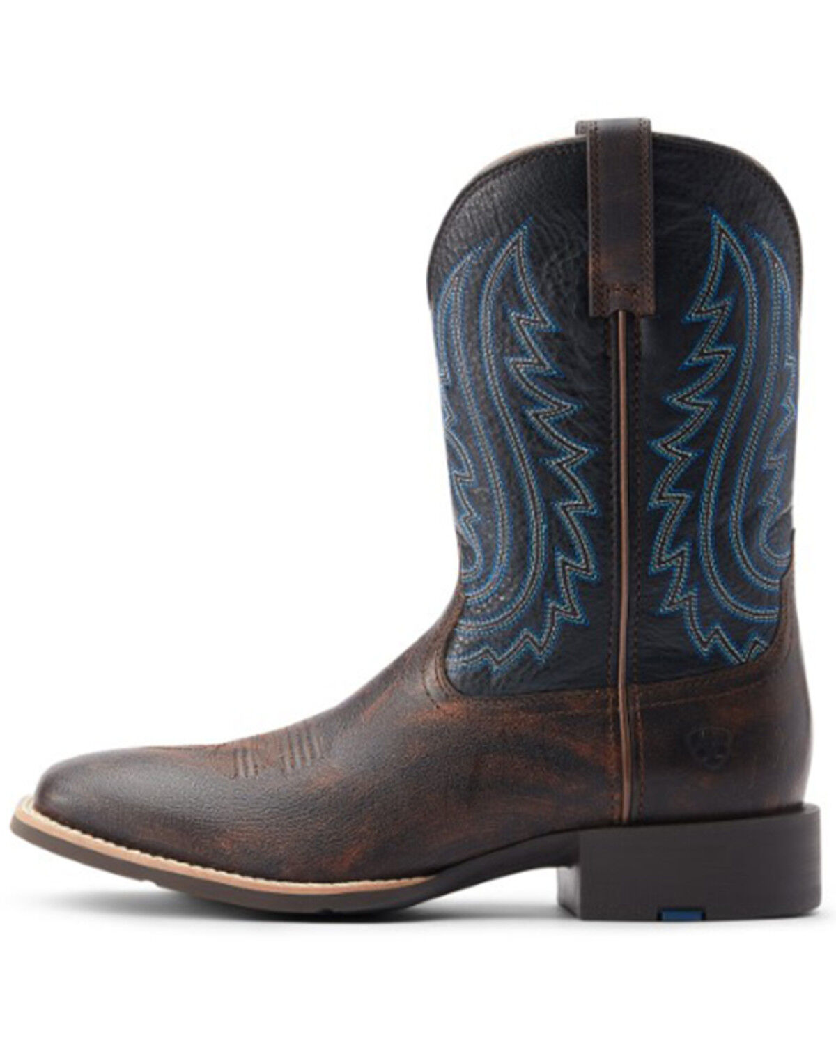 Image #2 - Ariat Men's Sport Big Country Western Performance Boots - Broad Square Toe, Brown, hi-res
