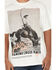 Image #3 - Diamond Cross Ranch Men's Graffiti Short Sleeve Graphic T-Shirt, White, hi-res