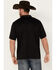 RANK 45® Men's Solid Tech Polo, Black, hi-res