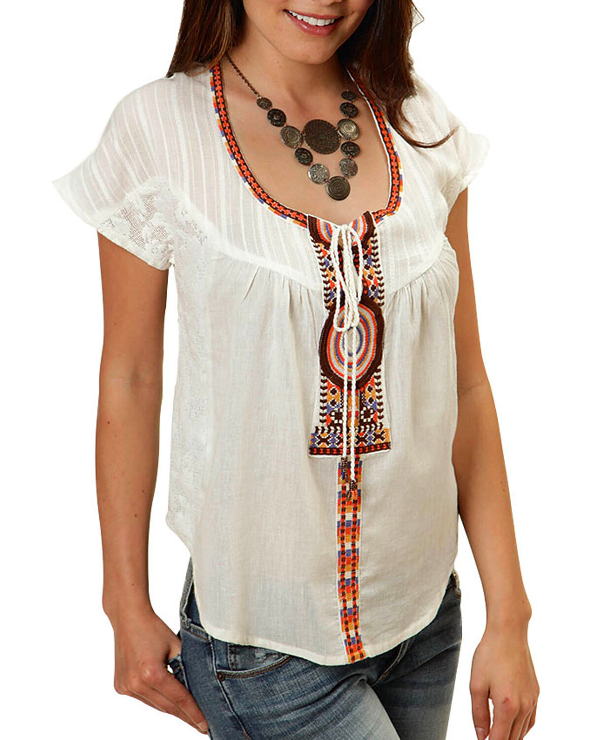 womens peasant tops