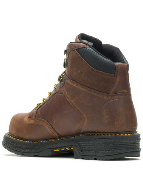 Wolverine Men's Hellcat Lace-Up Work Boots - Composite Toe, Brown, hi-res