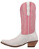 Image #3 - Dingo Women's Hold Yer Horses Vintage Western Boots - Snip Toe, Pink, hi-res