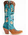 Dan Post Women's Nashville Music Festival Embroidered Western Tall Boots - Snip Toe , Blue, hi-res