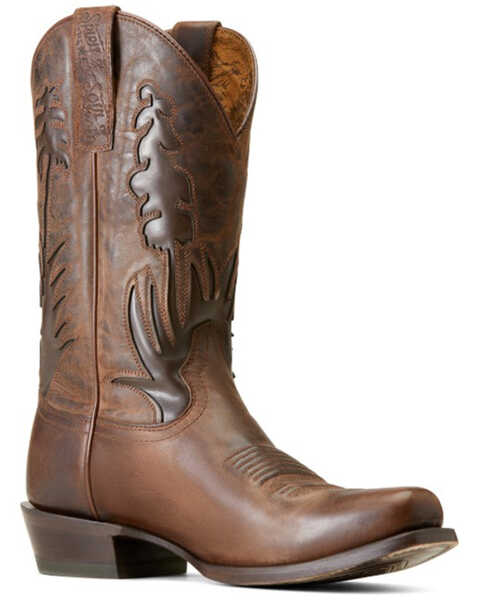 Ariat Men's High Stepper Sendero Western Boots - Square Toe , Brown, hi-res