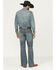 Image #3 - Rock & Roll Denim Men's Medium Wash Double Barrel Relaxed Bootcut Stretch Denim Jeans, Medium Wash, hi-res