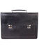 Image #1 - Scully Men's Brief Case, Black, hi-res