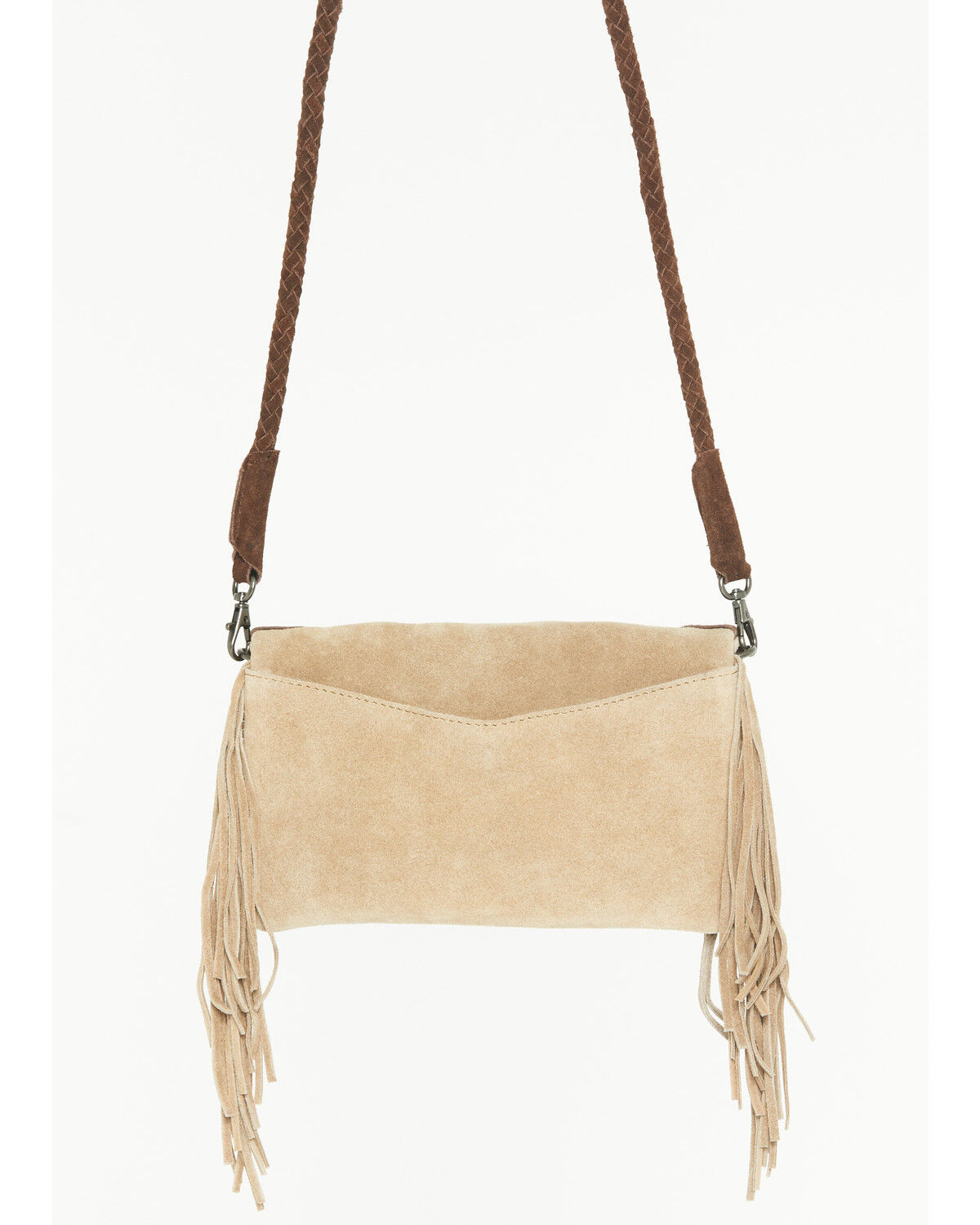 Image #3 - Idyllwind Women's Dorothy Suede Crossbody Bag, Khaki, hi-res
