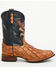 Image #3 - Cody James Men's America 250 Freedom Exotic Pirarucu Western Boots - Broad Square Toe, Blue, hi-res
