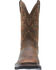 Image #4 - Wolverine Men's Rancher Wellington Work Boots - Broad Square Toe, Dark Brown, hi-res