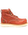 Image #5 - Hawx Men's 6" Grade Work Boots - Composite Toe, Red, hi-res