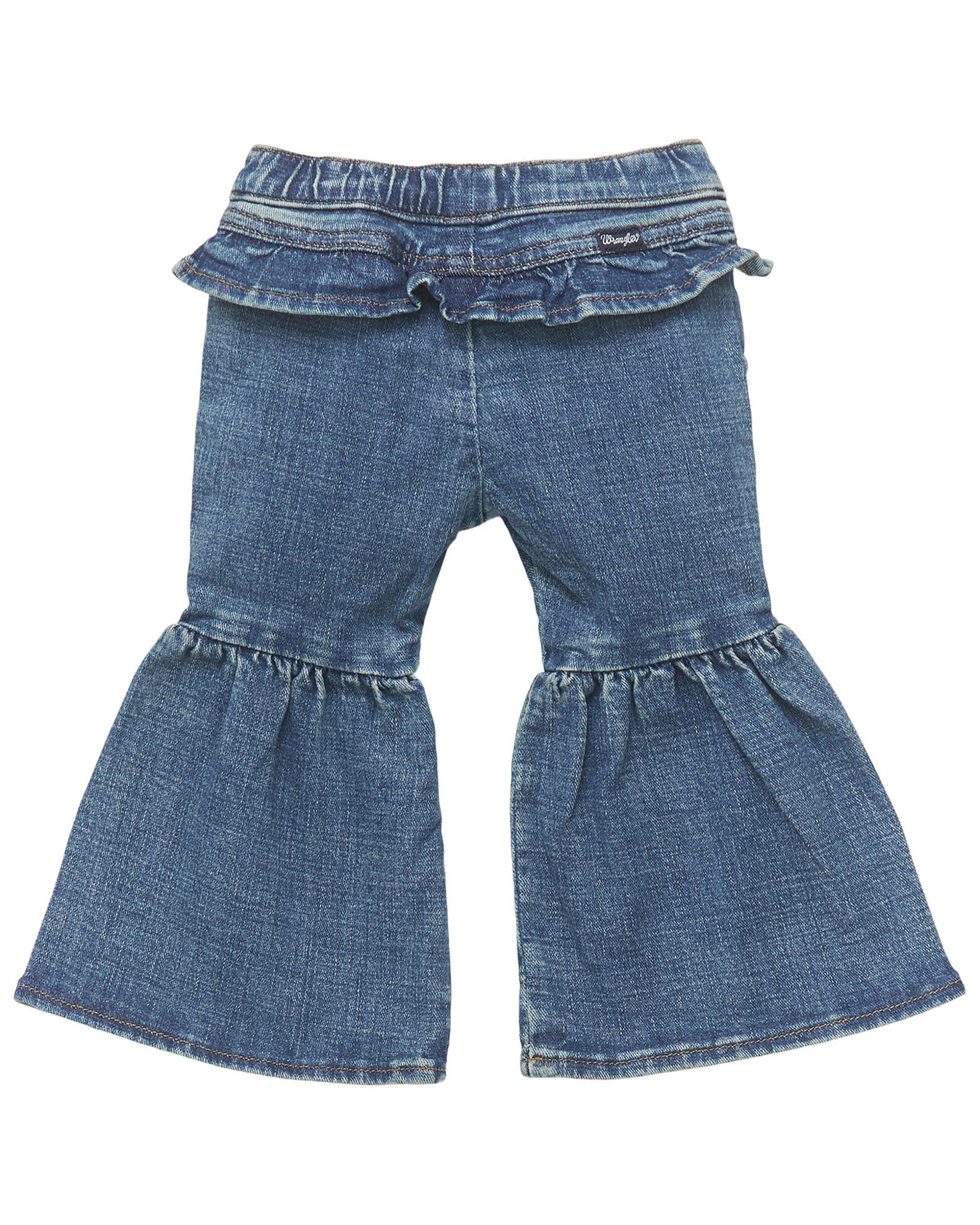 Wrangler Infant Girls Ruffle Denim Jeans Sheplers