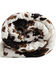 Image #3 - Carstens Home Tri-Color Cowhide Plush Sherpa Throw, Brown, hi-res
