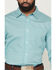 Image #3 - Gibson Trading Co Men's River Flow Medallion Print Long Sleeve Button-Down Western Shirt - Big, Light Blue, hi-res