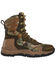 Image #1 - LaCrosse Men's 8" Windrose RealTree Edge 1000G Lace-Up Boots - Round Toe, Hunter Green, hi-res