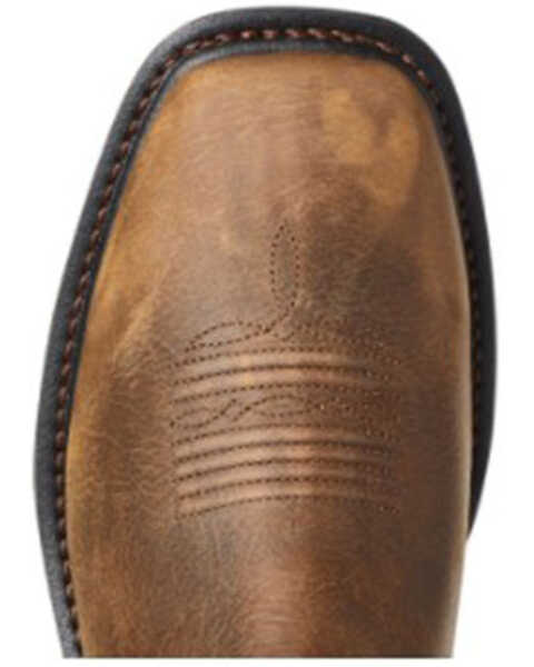 Image #4 - Ariat Men's Rye WorkHog® XT VentTEK Waterproof Western Work Boots - Soft Toe, Brown, hi-res