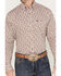 Image #3 - George Strait by Wrangler Men's Paisley Print Long Sleeve Button Down Shirt, Brown, hi-res