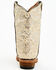 Tanner Mark Girls' Shimmer Western Boots - Broad Square Toe, Beige/khaki, hi-res