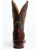 El Dorado Men's Handmade Caiman Back Brass Stockman Boots - Broad Square Toe, Bronze, hi-res