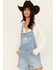 Image #3 - Levi's Women's Light Wash Vintage Shortalls, Light Wash, hi-res