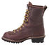 Georgia Boot Men's Waterproof Logger Boots - Steel Toe, Chocolate, hi-res